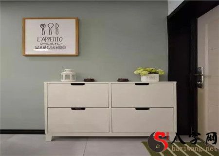 门口鞋柜上放什么摆饰好