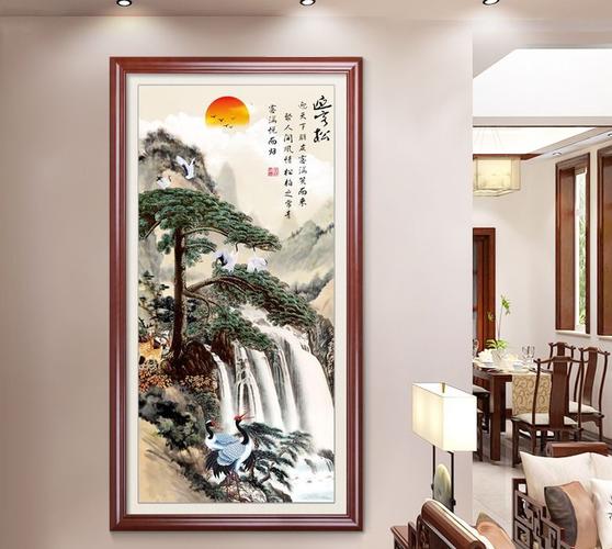 客厅字画应该什么字大气些