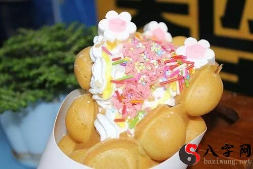 梦到吃鸡蛋仔冰淇淋