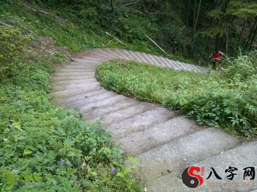 梦到上山的台阶