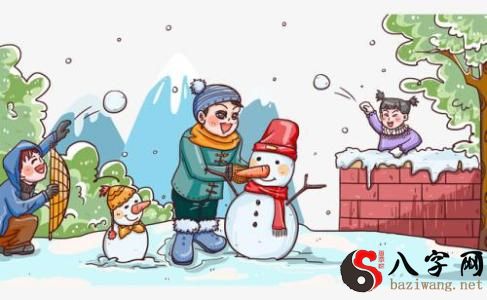 梦到冬天打雪仗